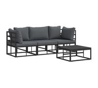vidaXL Ensemble de Meubles d'extérieur - Salons Modernes pour Ton Jardin ou Ton Patio - Personnalisable et Extensible