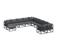 vidaXL Ensemble de Meubles d'extérieur - Sièges Lounge compacts pour patios, balcons, et terrasses - Série Moderne Alfresco