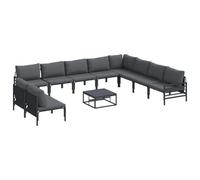 vidaXL Ensemble de Meubles d'extérieur - Super pour Ton Patio, ce lot a des chaises de Jardin Confortables et Une Table stylée pour Te détendre. C'est Parfait pour Chiller ou dîner dans Ton Jardin.