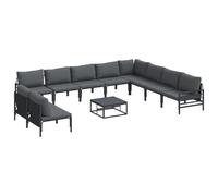 vidaXL Ensemble de Meubles d'extérieur - Super pour Ton Patio, ce lot a des chaises de Jardin Confortables et Une Table stylée pour Te détendre. C'est Parfait pour Chiller ou dîner dans Ton Jardin.