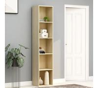 vidaXL Ensemble de meubles TV 3 pcs Sonoma gris Bois d'ingénierie