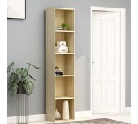 vidaXL Ensemble de meubles TV 3 pcs Sonoma gris Bois d'ingénierie