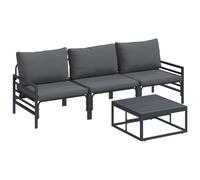 vidaXL Ensemble de mobilier de Jardin - Parfait pour Ton Jardin, ta terrasse ou Ton Balcon. Parfait pour Manger Dehors, ça apporte Une Touche d'élégance à ta terrasse ou Ton Jardin !