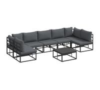 vidaXL Ensemble de mobilier d'extérieur - idéal pour Ton Jardin ! Ce Meuble modulable est à la Fois Confortable et résistant aux intempéries, Parfait pour Chiller sur ta terrasse. C'est Top pour Un m