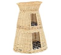 vidaXL Ensemble de panier pour chats 3 pcs avec coussins 47x34x60 cm