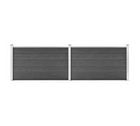 vidaXL Ensemble de Panneau de Clôture Barrière de Jardin Mur de Clôture Bordure de Balcon Patio Terrasse Arrière-cour 3070447