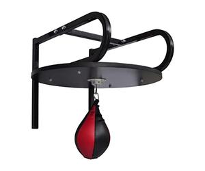 vidaXL Ensemble de Poire de Frappe Support Pivotant Sac de Boxe, Kit d'Entraînement avec Poire de Vitesse, Équipement de Boxe avec Fixations