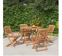 vidaXL Ensemble de salle à manger de jardin 5 pcs Bois d'acacia solide 3152897