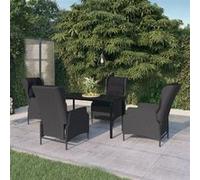 Ensemble de Salle à Manger Jardin Multicolore Multi-taille 3/5/7/9 pcs vidaXL