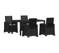 vidaXL Ensemble de Salle à Manger pour Jardin 5 pc PP