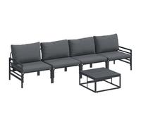 vidaXL Ensemble de Salle à Manger : Table et Chaises Compactes Idéales pour Appartements Modernes et Repas en Famille Sympas