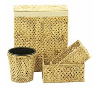 Vidaxl Ensemble De Salle De Bain 4 Pcs Jacinthe D¡¯Eau