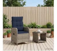 vidaXL Ensemble de Salon de Jardin 2 pc