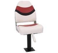 vidaXL Ensemble de sièges de bateau pliables lot de 2 dossier haut