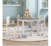 vidaXL Ensemble de Table et Chaises pour Enfants 3 pcs Mobilier Esemble de Meubles Salon Chambre à Coucher Maison Intérieur 10409