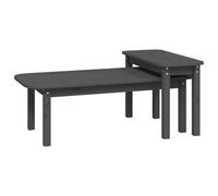 Ensemble de Tables Basses 2 pcs Bois Pin Tables d'Appoint Multicolore vidaXL