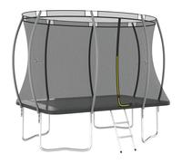 Vidaxl Ensemble De Trampoline Rectangulaire 274x183x76 Cm 150 Kg