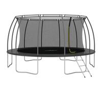 Vidaxl Ensemble De Trampoline Rond 488x90 Cm 150 Kg