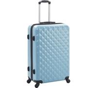 vidaXL Ensemble de trolleys à coque dure 3 pcs. Bleu ABS