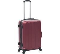 vidaXL Ensemble de trolleys à coque dure 3 pcs. Bordeaux ABS