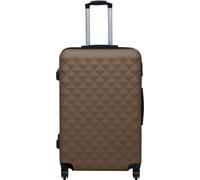 vidaXL Ensemble de trolleys à coque dure 3 pcs. Brun ABS
