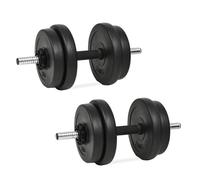 vidaXL Ensemble d'haltères 14 pièces 20 kg Multicolore