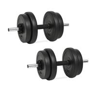 Vidaxl Ensemble D'haltères 14 Pcs 20 Kg Multicolore