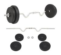 Vidaxl Ensemble D'haltères 30 Kg