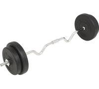 vidaXL Ensemble d'haltères longs 30 kg
