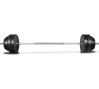 vidaXL Ensemble d'haltères longs avec poids 60 kg