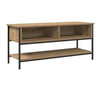 vidaXL Ensemble Meuble TV 100 x 35 x 45 cm Chêne Artisanal | Ça a vraiment de la gueule avec des lignes épurées, Fabriqué en bois d'ingénierie et métal résistant,