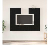 vidaXL Ensemble meuble TV 6 pc Chêne noir Bois d'ingénierie 3393469