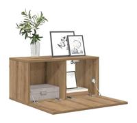 vidaXL Meuble TV Chêne Artisan Bois d'ingénierie Rectangulaire