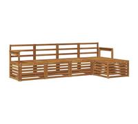 vidaXL Ensembles de canapés 5 pcs Naturel Bois d'Acacia Massif
