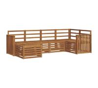 vidaXL Ensembles de canapés 8 pcs Naturel Bois d'Acacia Massif