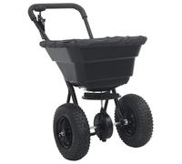 vidaXL Épandeur Noir 53 x 81,5 x 78 cm PVC et Acier