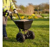 vidaXL Épandeur Noir 80,5 x 53 x 78,5 cm PVC et Acier