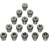 vidaXL ER25 Pinces de serrage 15 pcs. jeu d'outils de tournage