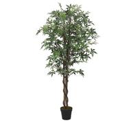 Kunstplant esdoornboom 224 bladeren 80 cm groen359020
