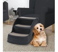 vidaXL Escalier pliable pour chien 171173 à 3 marches Noir