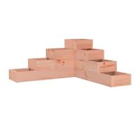 vidaXL Escalier pour plantes 4 marches 80,5x79x36 cm Bois massif Douglas