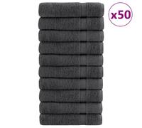 vidaXL Essuie-mains de qualité supérieure SOLUND 50 pcs anthracite