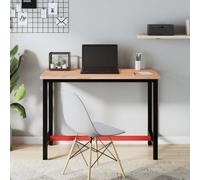 vidaXL Établi 115x55x81,5 cm bois massif de hêtre et métal