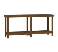 vidaXL Établi brun miel 180x50x80 cm pin massif