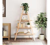 vidaXL Étagère 5 niveaux en forme de A 110x40x180,5 cm bois pin massif 832331