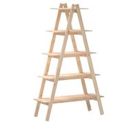 vidaXL Étagère 5 niveaux en forme de A 110x40x180,5 cm bois pin massif 832331
