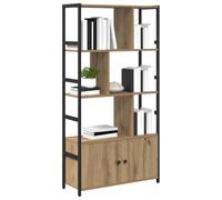 vidaXL Étagère 80 x 30 x 155,5 cm Bois d'ingénierie Chêne Artisanal