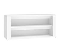 vidaXL Étagère à Chaussures Blanc 100x35x45 cm Bois d'ingénierie