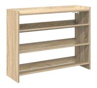 vidaXL Étagère à Chaussures chêne Sonoma 80x25x62 cm Bois d'ingénierie
