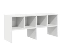 vidaXL Étagère à Chaussures empilable Blanc 89,5x30x40 cm, étagère à Chaussures de Rangement, Rangement de Chaussures d'entrée, Rangement de Chaussures